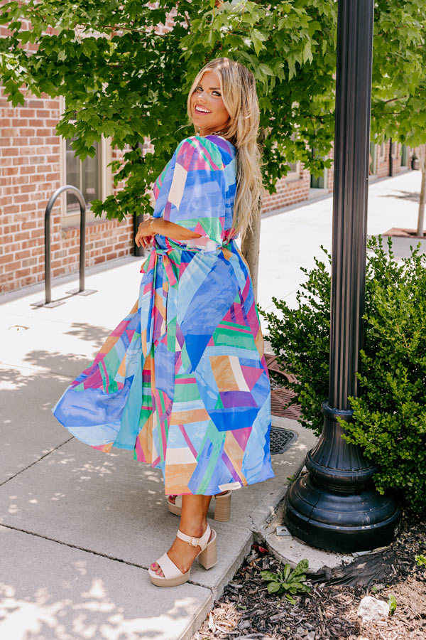 Ready To Unwind Wrap Maxi Curves Image - 2