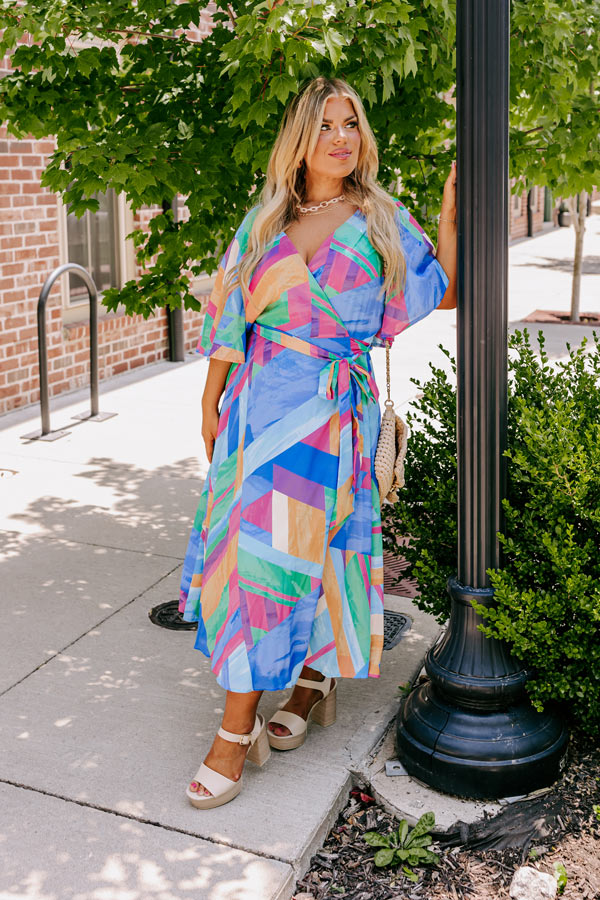 Ready To Unwind Wrap Maxi Curves Image - 1
