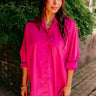 Major Icon Tunic Dress In Hot Pink Image - 1