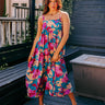 Hula Happiness Midi In Teal Image - 1