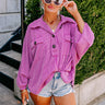 Coastal Comforts Oversized Top in Orchid Image - 1