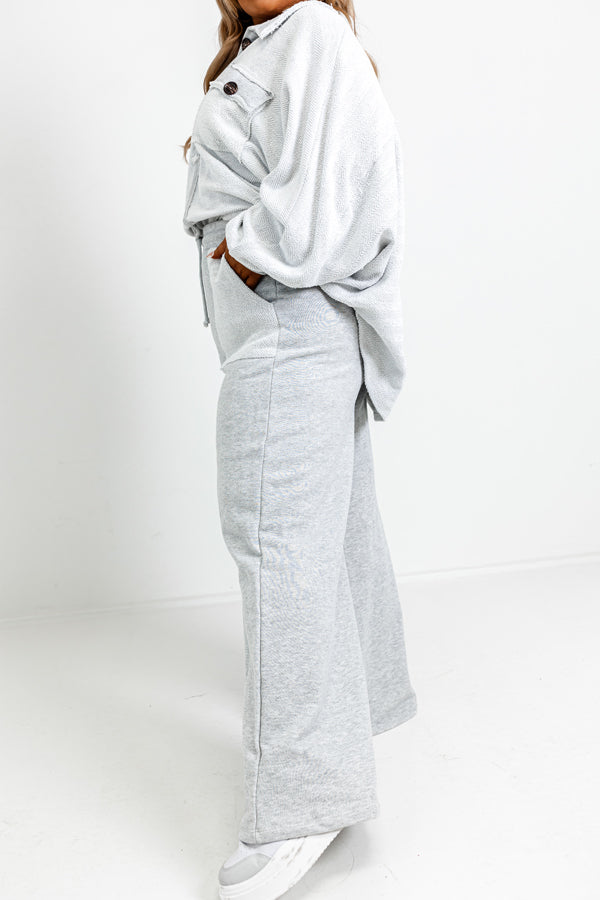 Sunday Slow Down High Waist Pants Curves Image - 4