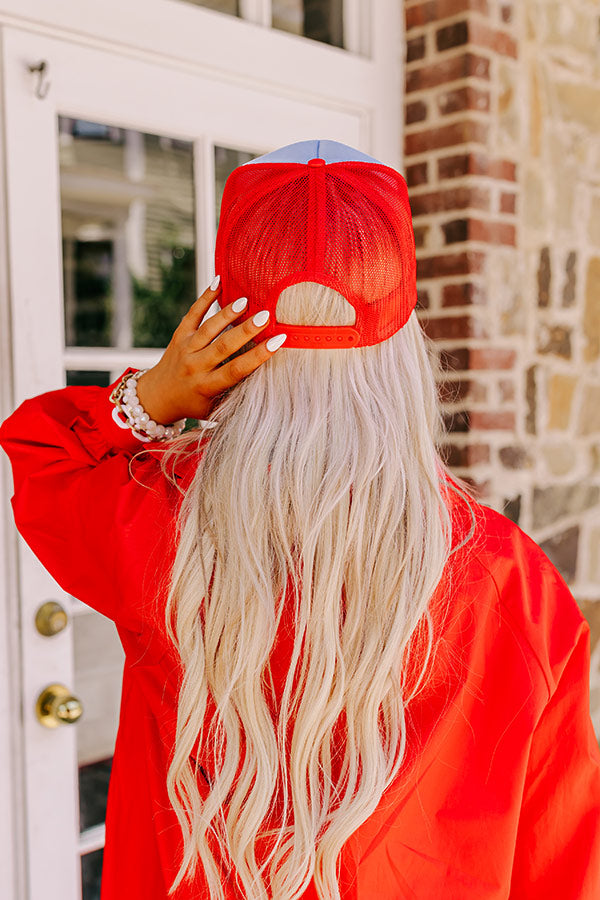 Alabama Embroidered Trucker Hat Image - 4