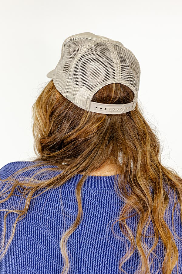 Florida Embroidered Trucker Hat Image - 3