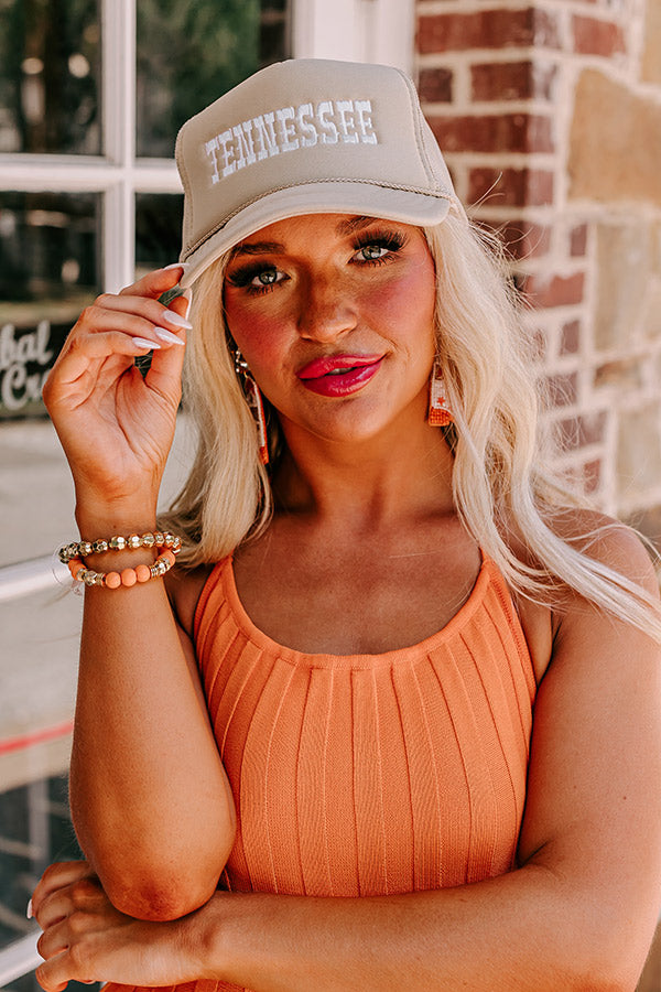 Tennessee Embroidered Trucker Hat