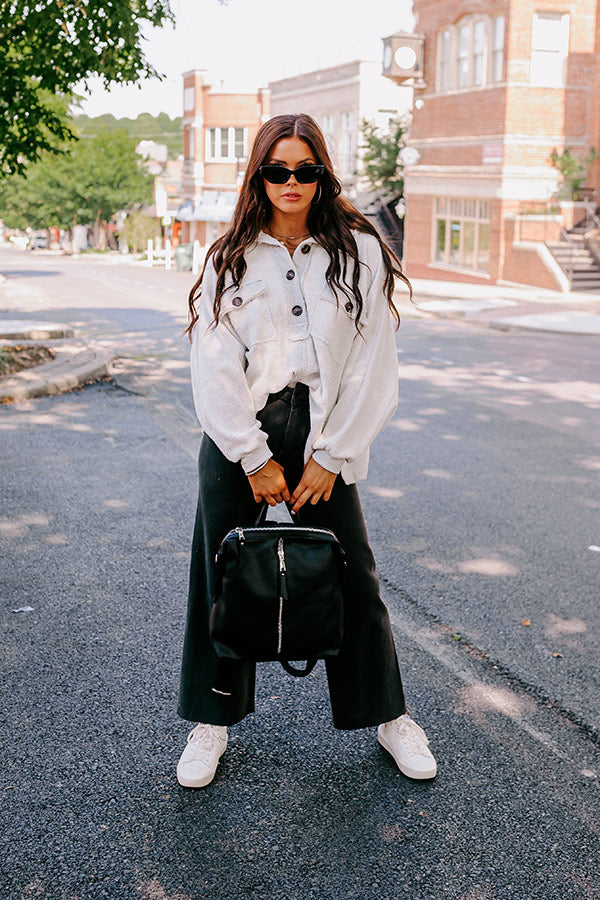 Sunday Slow Down Oversized Sweatshirt