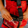 Top Of The Charts Clear Crossbody In Black Image - 1