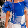 It's Gameday Beaded Bag Strap in Royal Blue Image - 1