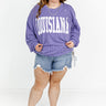 Louisiana State Pride Sweatshirt Curves Image - 1