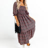 Sonoma Sways Smocked Midi Image - 1