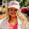America Embroidered Trucker Hat Image - 1
