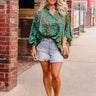 Love And Luxury Shift Top in Brown Curves Image - 1