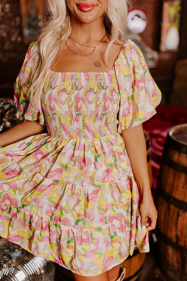 Upstate Getaway Smocked Dress Image - 5