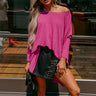 Endless Sophistication Tunic In Fuchsia Image - 1