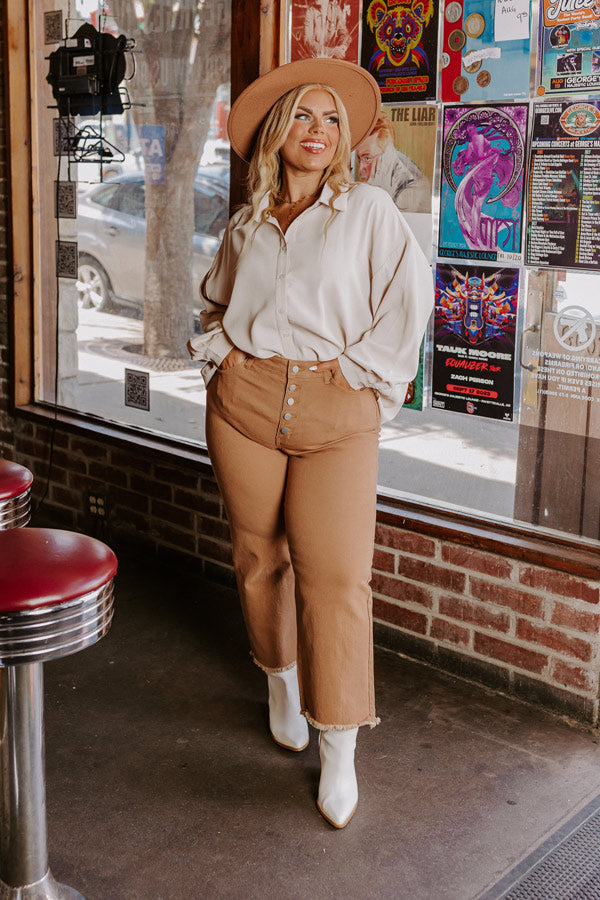 Whimsical Ways Button Up Curves