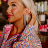 Confidence Is Everything Rhinestone Earrings Image - 1