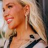 Hopeless Romantic Rhinestone Earrings Image - 1