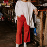 The McKenzie High Waist Jean In Rust Curves Image - 1