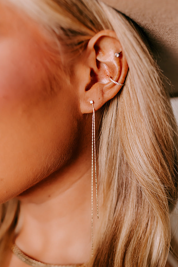 Enchanted To Meet You Earrings In Gold