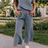 Creekside Cabin High Waist Pants In Slate Image - 1