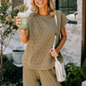 Creekside Cabin Shift Top In Sage Image - 1