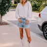Venture Out Knit Top In Cream Image - 1