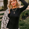 Modern Days Butter Soft Top in Black Image - 1