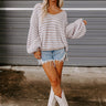 Manifest It Knit Sweater In Taupe Image - 1