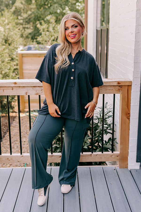 Easily To Style Henley Top Curves Image - 2