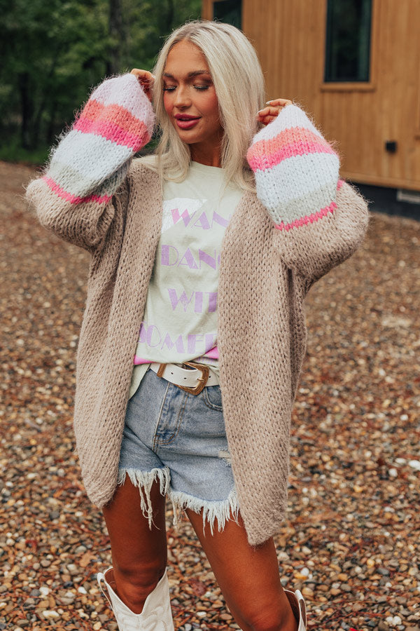 Sincerely Snuggly Knit Cardigan Image - 2