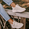 The Sean Platform Sneaker In Cream Image - 1