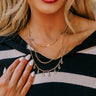 Naturally Radiant Layered Necklace In Gold Image - 1