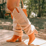 The Raelynn Sherpa Knee High Boot In Camel Image - 1