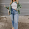 Risen Scarlett High Waist Jean In Dark Wash Curves Image - 1