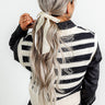 Exceptionally Chic Velvet Bow Hair Clip in Cream Image - 1