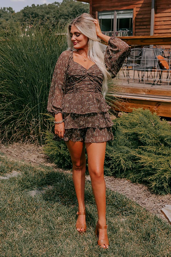 Sophisticated Ease Ruffle Romper Image - 2