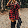 This beautiful plaid dress has arrived just in time for cider season!