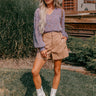The Lindsey High Waist Faux Leather Shorts Image - 1