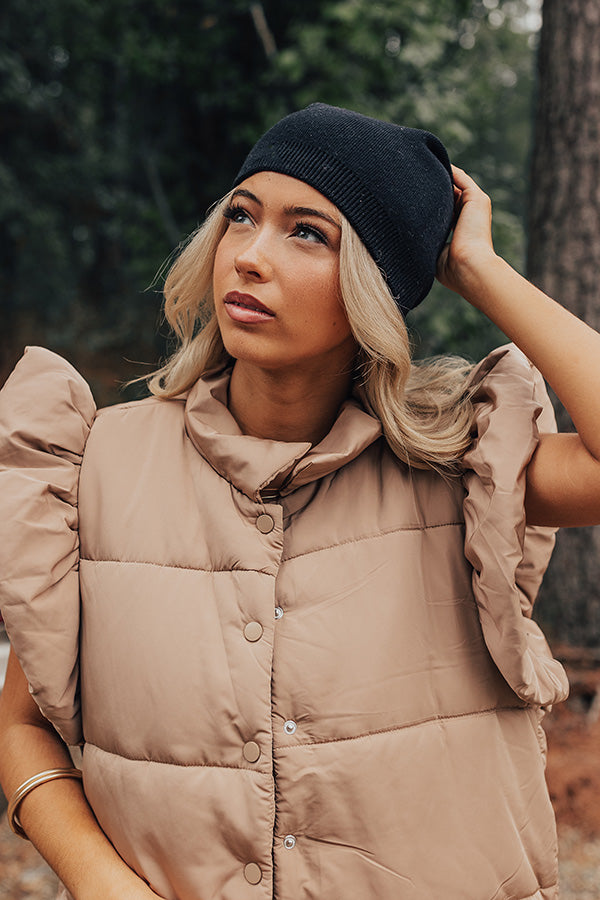 Playlist On Repeat Beanie In Black