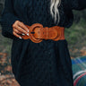 Simply Grand Belt In Camel Image - 1
