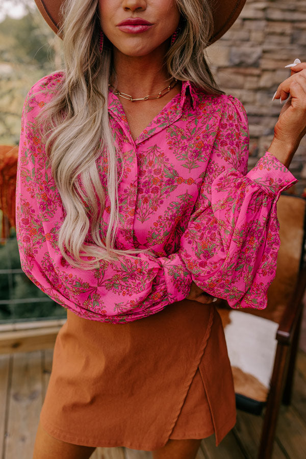 Florence Forever Floral Button Up Image - 2