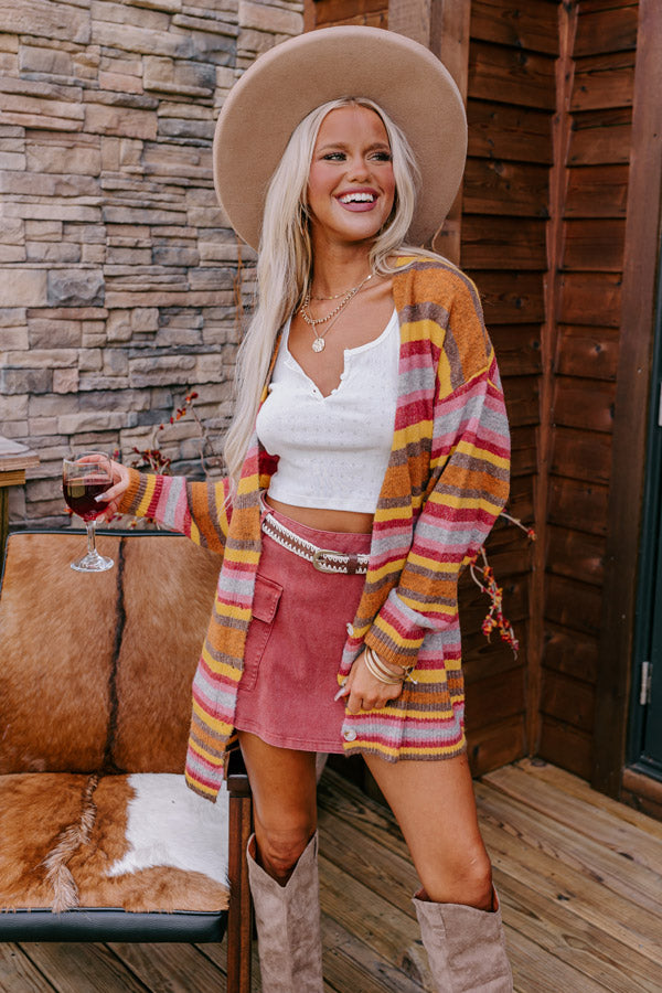 Stripes For Days Cardigan