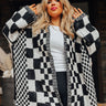 Cute Energy Knit Cardigan Curves Image - 1