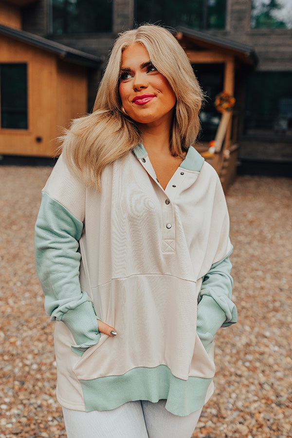 Buttercup Kisses Hoodie In Cream Curves Image - 1