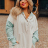 Buttercup Kisses Hoodie In Cream Curves Image - 1