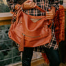 Simply Grand Faux Leather Tote In Maple Image - 1