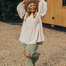 Ever So Posh Shift Top In Champagne Curves Image - 1