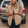 Autumn Treasure Puffer Vest Image - 1