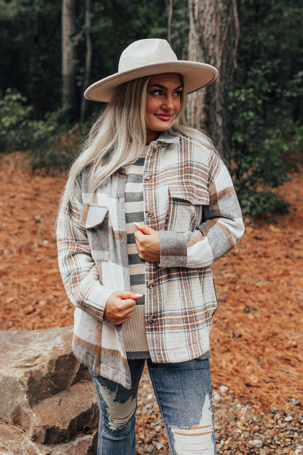 Denver Icon Stripe Sweater In Grey Image - 2