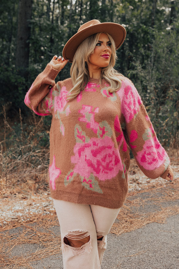 Woodland Wonderful Sweater In Iced Mocha Curves Image - 5